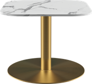 Gold Halo Side Table